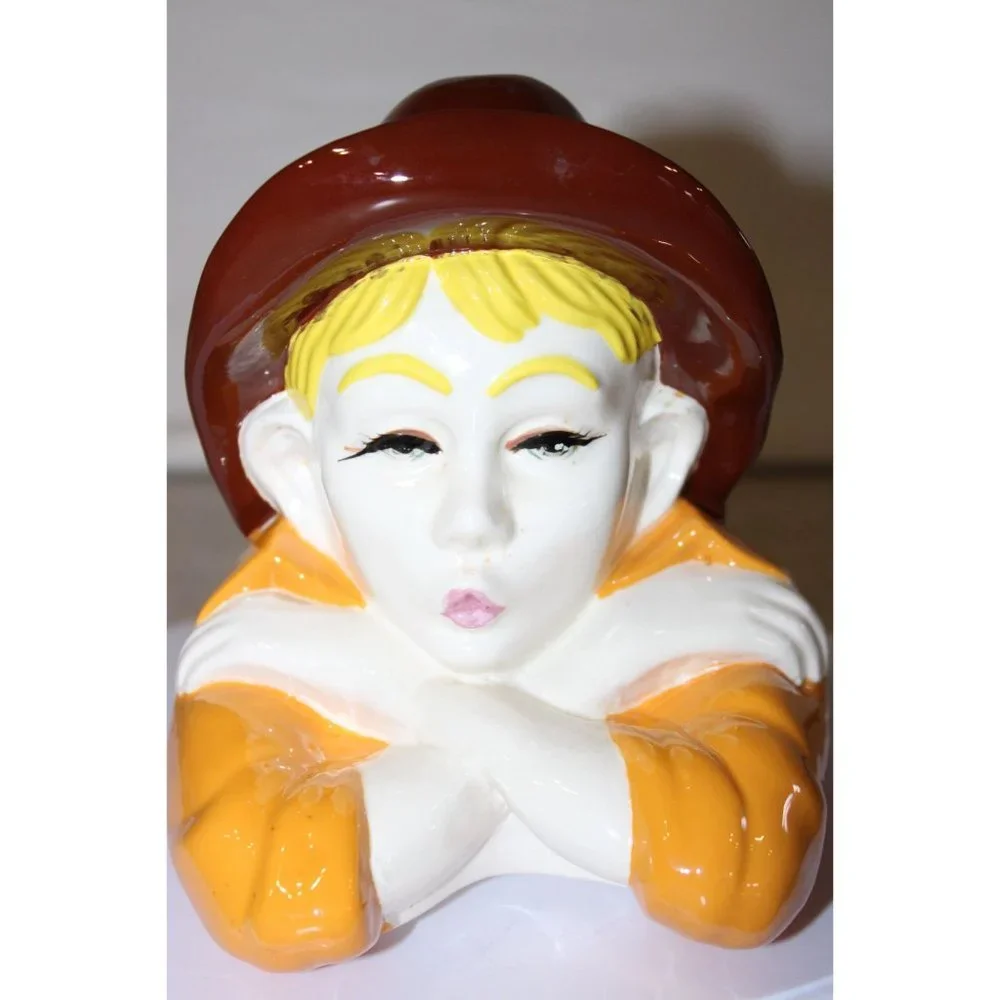 Cookie Jar - Arnel's Porcelain - Whistling Barefoot Boy